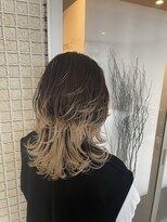 ヘアサロン アプリ(hair salon APPLI)&nbsp;フェザーグラデーション！