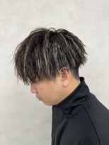 アース 新越谷店(HAIR&MAKE EARTH)&nbsp;ツイストパーマ×ハイライト