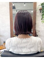 リアン(lien) ブリーチ無しカラー×チェリーレッド