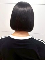 カミラボ(KAMI LABO)&nbsp;ミニボブ 艶髪ショートヘア 内巻き 髪質改善 黒髪ショート
