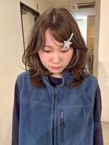 ニコフクオカヘアーメイク(NIKO Fukuoka Hair Make)&nbsp;【NIKO】ミルクティーベージュ.レイヤーカット.福岡天神