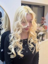 アルファバイオリカ(ALPHA by ORIKA)&nbsp;blond curly hair