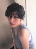 【RIMA】外国人風グレージュタンバルモリショート