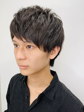 メンズアンダーバーホワイト 南海難波店(Men's _WHITE) ナチュラルマッシュ