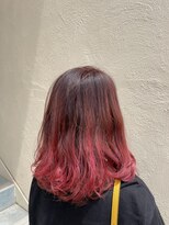 キャパジャストヘアー(CAPA just hair) 【ピンクのグラデーションカラー】