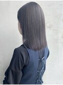 オリーブグレージュ_Aラインボブマロンベージュ_ba329961