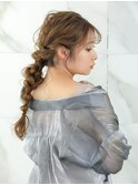 【AUBE HAIR】編みおろしルーズヘア