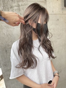 アルカナ 明治神宮前原宿(ARCANA) ハイライトベージュ　透明感カラー　ミルクティーベージュ原宿