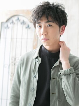 モッズヘアメン 名護大東店(mod's hair men) ≪mod's men≫ラフな質感で遊ぶ！ランダムパーマ西海岸ツイスパa