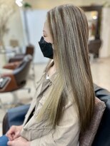 ヘアーメイク カラーバイカラー(hair make Color Color) 脱白髪染めデザインカラー