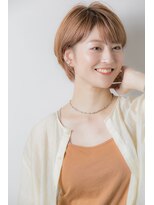 リノナ(Linona)&nbsp;ハイトーンカッパーオレンジ 前髪ありショート【LINONA】