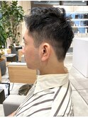 大人メンズショート/ナチュラルフェード/刈り上げ/ビジネスOK