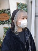 フェイスフレーミング/ホワイトブロンド