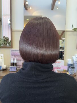 コアフィールフィス(COIFFURE fils) 新規お得クーポンあり【見附　今町】M3Dピンクブラウ