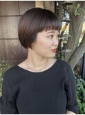 どの角度から見ても可愛いボブ