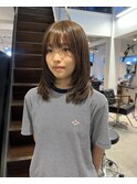 ミディアムレイヤー！オリーブグレージュ◎