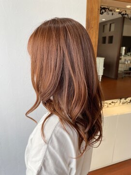 フェリシータ 高槻店(felicita) パールオレンジカラー！