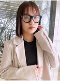 【top stylist 本田愛】ぷつッとボブスタイル
