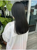 ブリーチなしで作るオリーブグレージュ