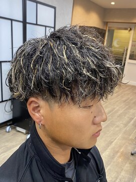 ユナイテッドヘアー(UNITED HAIR) Men's・ハイライトツイスパ☆