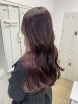 アッシュ 下北沢店(Ash)&nbsp;pink×pink イヤリングカラー