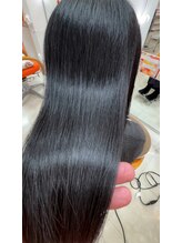 ハッピーオレンジライフサロン アヴァンタージュ Happy Orange Life Salon 50代　酸性ストレート　縮毛矯正　ロング