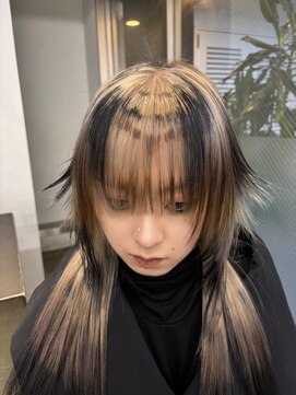 レコ 渋谷(LECO) ヤマネコハイトーンシャギーウルフデザイン