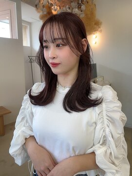 ヴィンスジオ 岐阜駅南(vince gio) 顔まわりレイヤー/2wayバング