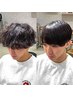 【林限定】地毛風ナチュラル縮毛矯正+カット【高幡不動/メンズ縮毛矯正】