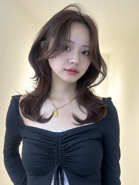 アイトーキョーエス 渋谷(AI TOKYO S) レイヤーカット　ショコラベージュ　ハッシュカット