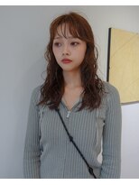 ユー セント(yew scent)&nbsp;ロング×パーマ×前髪カット