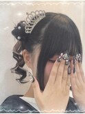 最強に可愛い！ティアラ×くらげヘア♪_ゆう