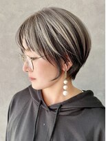 エンクス(enx)&nbsp;くびれヘア/アプリコットオレンジ/ハイライトカラー/鶴 ヶ峰NH73