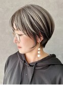 くびれヘア/アプリコットオレンジ/ハイライトカラー/鶴 ヶ峰NH73