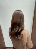 20代30代40代大人かわいいゆるふわクセ毛風パーママロンベージュ