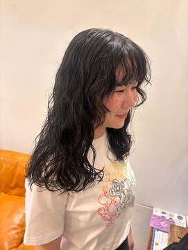ルーン(roon) ロングふわふわパーマ