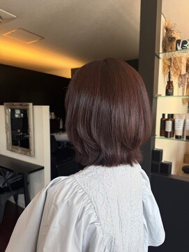 ローレン(LOREM) くびれボブ×ツヤピンク8.26くびれヘア