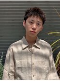 スパイキーショート/ニュアンスパーマ/メンズカット/メンズ