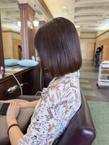 シャンプー ボーイ 宮崎柳丸店(SHAMPOO BOY) 切りっぱなしボブ