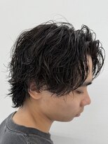 ビカムメンズヘアー 栄店(become men's hair)&nbsp;2025年トレンド シャドウウルフパーマ
