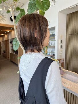 ブレンド(BLEND) ボブウルフレイヤー×アンブレラカラー