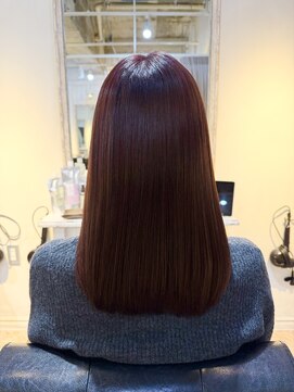 ドラン 京橋店(DRAN) 髪質改善/京橋/ピンクブラウン/うねり