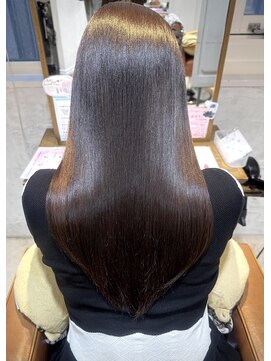 ヘアーラウンジ ハピル(Hair lounge Hapir) 縮毛矯正で柔らか美髪【髪質改善/トリートメント/艶髪】