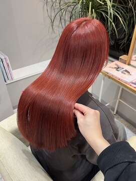 オーセンヘア(AUTHEN.HAIR) レッドカラー◎
