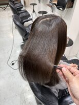 サロンドボーテキリコ(SALON DE BEAUTE KIRIKO)&nbsp;ミディアム × プレミアムメテオカラー