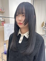 ハニー 町田(HONEY)&nbsp;レイヤー/顔周りカット/フェイスレイヤー/黒髪