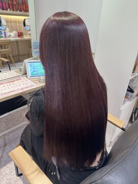 ゼストソエル(ZEST soell) 立川/暗めカラー/髪質改善/艶髪ロング/透明感アップ