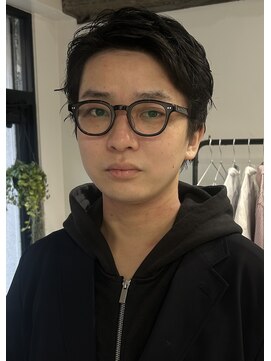 フゾンカウチ(fuzon kauti) MEN’S/リバースセンターパート/ニュアンスパーマ/板橋