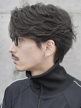 フィフス 天神大名(fifth) 天神メンズパーマニュアンスパーマフェザーパーマセンターパート
