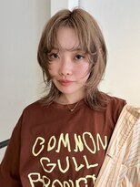 ナリー(Nary) 顔周りで差がつく、たっぷりレイヤーの大人カジュアルミディアム